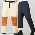 thumbnail image 2 of JIA JIA SHUANG Men's Winter Dress Pants Thermal Fleece Lined Slacks Cold Weather Suit Pants with Pockets for Business Office Work, 2 of 7