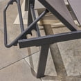 thumbnail image 2 of Afuera Living Outdoor Mesh/luminum Lounge with Side Table Gray, 2 of 26