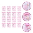 thumbnail image 4 of Miangastore valentine candy bag Mesh Drawstring Bags Pink Storage Weddings 100Set, 4 of 8