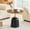 Walnut, variant on Hi loPres 23.6" Modern Round Side Table with Walnut Top, Nordic Accent End Table with Weighted Black & Gold Metal Base for Living Room, Office