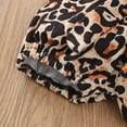 thumbnail image 7 of Dooleck the Princess Has Arrived Outfit Ruffle Bodysuit Leopard Shorts Summer Clothes, 7 of 7