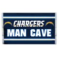 thumbnail image 1 of Los Angeles Chargers Man Cave 3 x 5 Flag w/ 4 Grommets, 1 of 1
