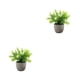 thumbnail image 2 of Inteprter Decoración artificial elegante de la planta en conserva fácil limpiar el árbol artificial del dinero en pote respetuoso del medio Type6 NO6, 2 of 6