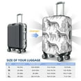 thumbnail image 5 of Picia German Shepherd Dog Luggage Protector Cover Thicken Suitcase Protector Cover Fit 18-32 Inch Luggage-Medium, 5 of 9