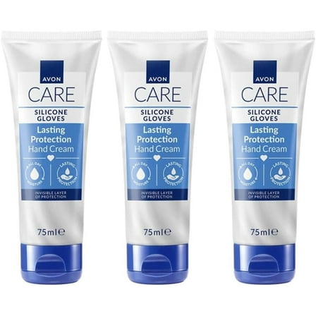 Avon Silicone Glove Protective Hand Cream - 75ml - 3 PACK