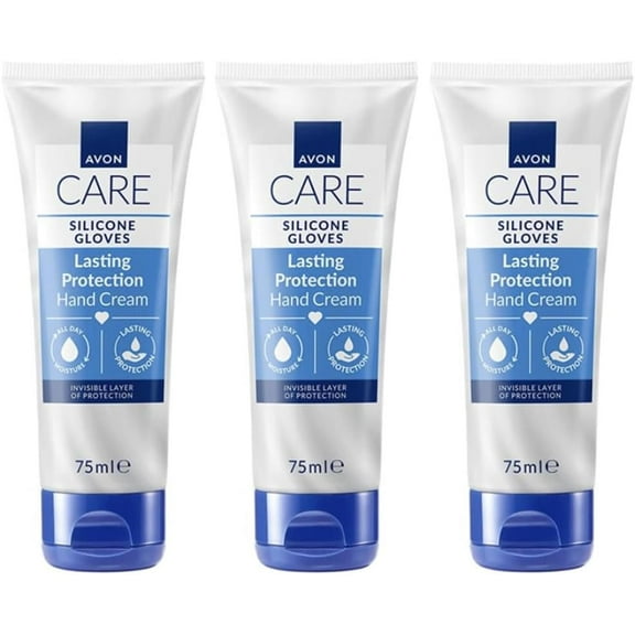 Avon Silicone Glove Protective Hand Cream - 75ml - 3 PACK