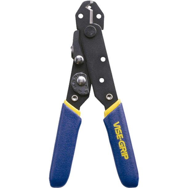 VISEGRIP Wire Stripping Tool / Wire Cutter, 5Inch (2078305), IRWIN