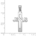 thumbnail image 2 of Pendentif Croix de Jésus en Argent Sterling 925, 2 of 2