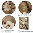 thumbnail image 3 of Designart "Somber Brown Cherry Blossoms Isolation I" Cherry Floater Framed Canvas Prints, 3 of 5