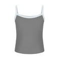 thumbnail image 3 of Timegard Going out Tops for Women Lace Strap Square Neck Slim Fitting Crop Tank Top Comfy Camis Fashion, 3 of 5