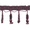 Plum, variant on Expo Int'l 10 yards of Spiral Tassel Fringe Trim