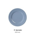 thumbnail image 6 of Mainstays Darby 12-Piece Stoneware Dinnerware Set Blue, 6 of 9