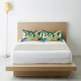 thumbnail image 6 of Yayeee Pillowcase Standard Size Set of 2 Satin Wrinkle Resistant Pillow Case, Art Field, 6 of 7