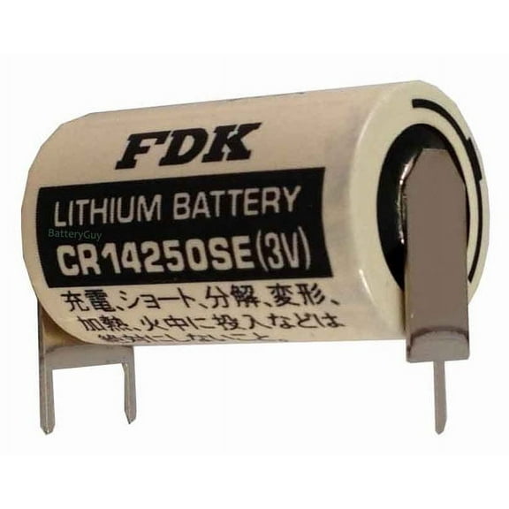 BatteryGuy replacement for the CR14250SE battery - LITHIUM 3V 850 mAh