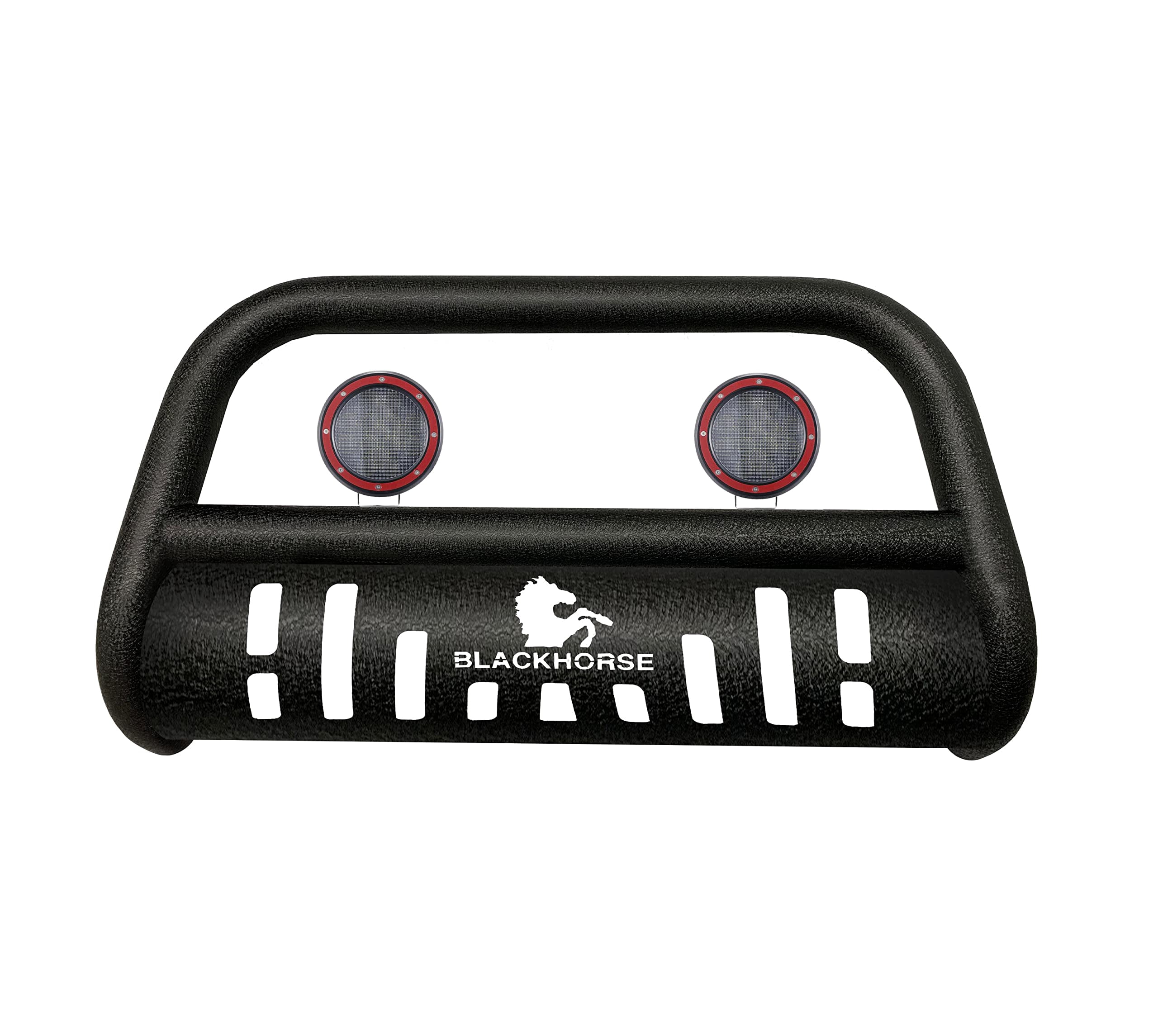 Black Horse Stainless Steel Bull Bar With Skid Plate For Ford Explorer/Ranger/Mountaineer (1996-2001)