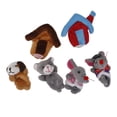 thumbnail image 3 of serony Ensemble de 6 Pcs Marionnettes à Doigts - Country Mouse et City Mouse, 3 of 9