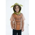thumbnail image 2 of STAR WARS Yoda Hooded Matching Family Cosplay T-Shirt Toddler to Big Kid, 2 of 4