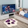 thumbnail image 3 of Sheepskin Rug Furry Cat Rug for Kids Rooms Non Bedroom Throw Area Rug, 3 of 3
