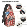 thumbnail image 4 of ZICANCN Crossbody Sling Bags for Women Men,Abstract Colorful Geometric Casual Shoulder Backpacks for Travel Sport Climbing Runners Daypack, 4 of 9