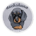 thumbnail image 1 of Toalla de playa ABPHQTO Retrato Perro Dachshund 150 cm de diámetro, 1 of 1