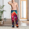 thumbnail image 6 of Fotbe Colorful Stone World Men's Pajama Pants,Sleepwear Pants,Pj Bottoms Drawstring And Pockets-Small, 6 of 7
