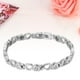 thumbnail image 5 of Pulsera De Terapia Magnética De Fuerza, Pulsera Magnética De Moda Para Mujeres Para Aliviar El Dolor ANGGREK Oro, 5 of 8