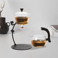 thumbnail image 5 of Modern Glass Tea Set Semi-Automatic Drip Pot for Tea Coffee, 5 of 16