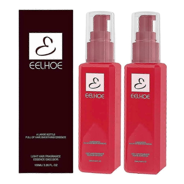 2X 100ml EELHOE Hair Care Essence, Hair Repair Moisturize And Fluff Leave-in Hair Care Essence