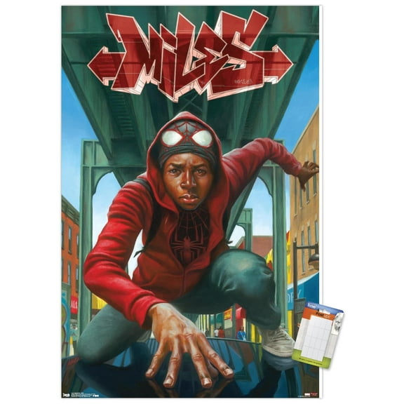 Marvel Comics - Spider-Man - Miles Wall Poster, 22.375" x 34"