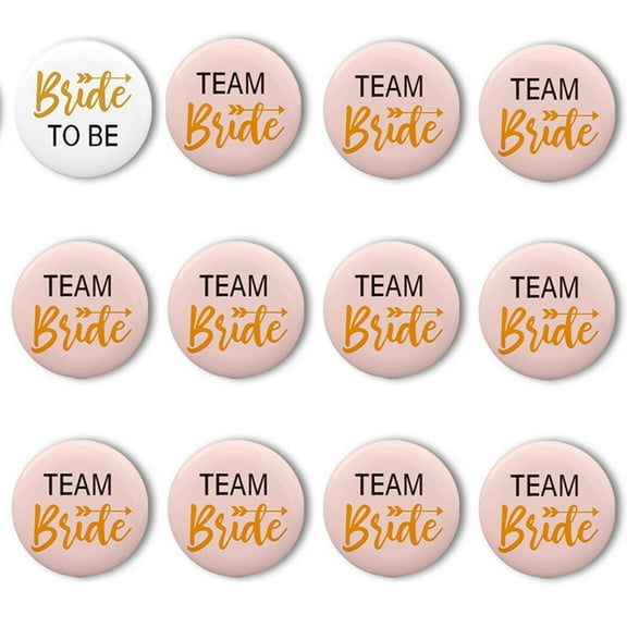 WINDLAND Bride/Bridesmaids Badges for Bachelorette Party Wedding Shower Decorations Fashionable Bridal Clothing Accessories