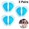 thumbnail image 1 of Plantillas para zapatos con soporte para arco para fascitis plantar, 3 pares, arco de gel grueso Sincero  Hogar, 1 of 3