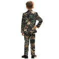 thumbnail image 3 of Xoenoiee Hunting Camo Print Suit for Boy 2 Pieces Prom Wedding Suits Classic Tuxedo Slim Fit Boys Suit Formal Autumn Winter Jacket Pants Set, 9-10 Years, 3 of 7