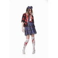 thumbnail image 4 of 26-27 Halloween Masquerade Scary Bloody Nurse Cosplay Costume Day of the Dead Horror Vampire Zombie Student Party, 4 of 4