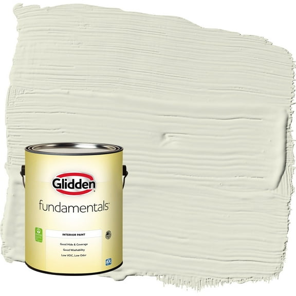 Glidden Fundamentals Wild Wheat / Green Semi-Gloss Interior Paint, 1 Gallon
