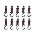 thumbnail image 2 of LOVIVER 10 Pcs Crochet Multifonction Extérieur pour Auvent Tente Support d'Outils Noir, 2 of 8