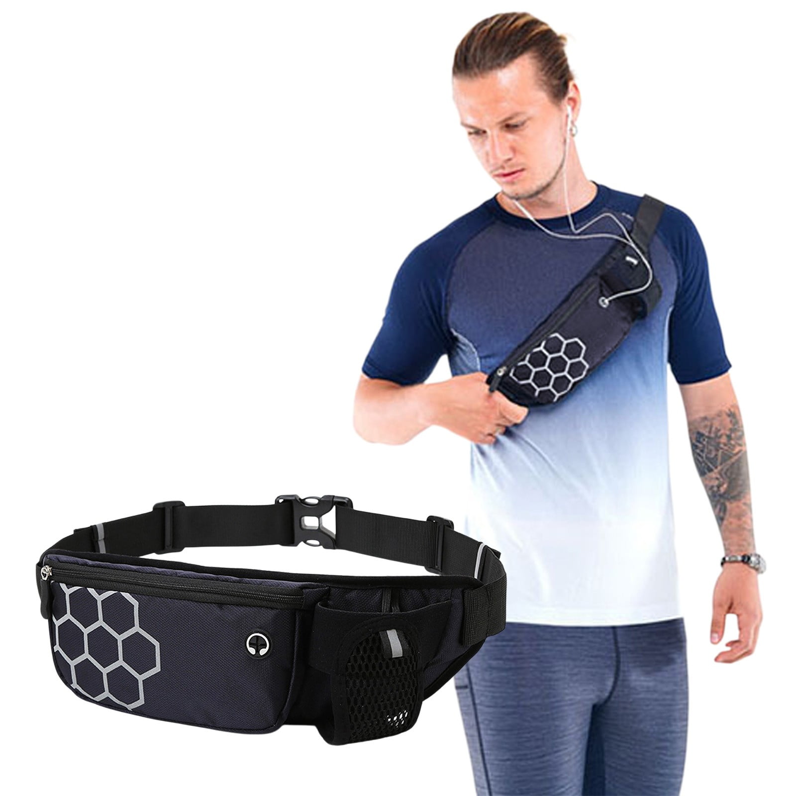YOTQUSKI Running Belts for Women Men, Phone Holder Running