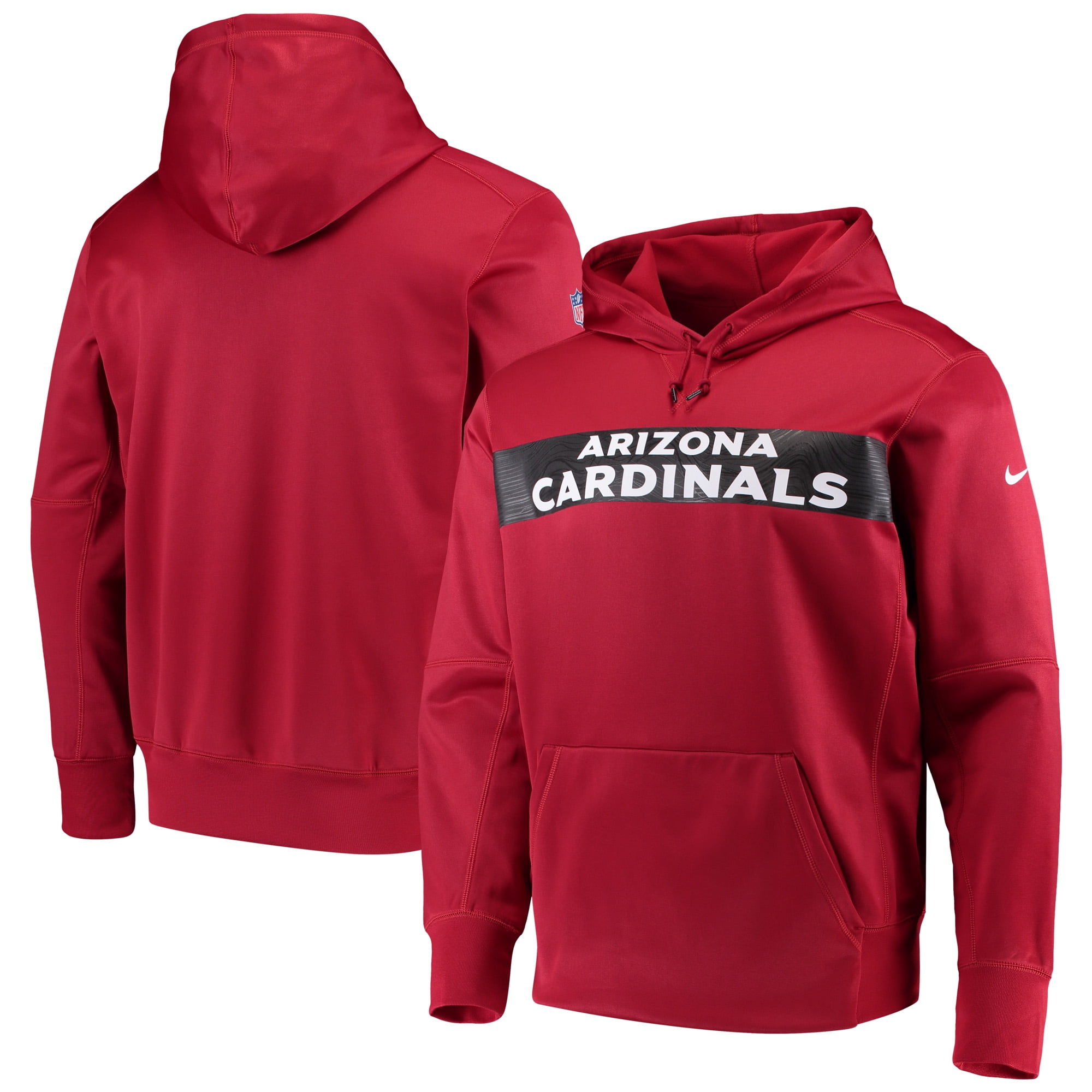 Arizona Cardinals Nike Sideline Team Performance Pullover Hoodie - Cardinal - Walmart.com 