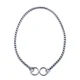 thumbnail image 3 of Sgoda Collar De Cadena Plateado Para Perro, Collar De Serpie, 3 of 7