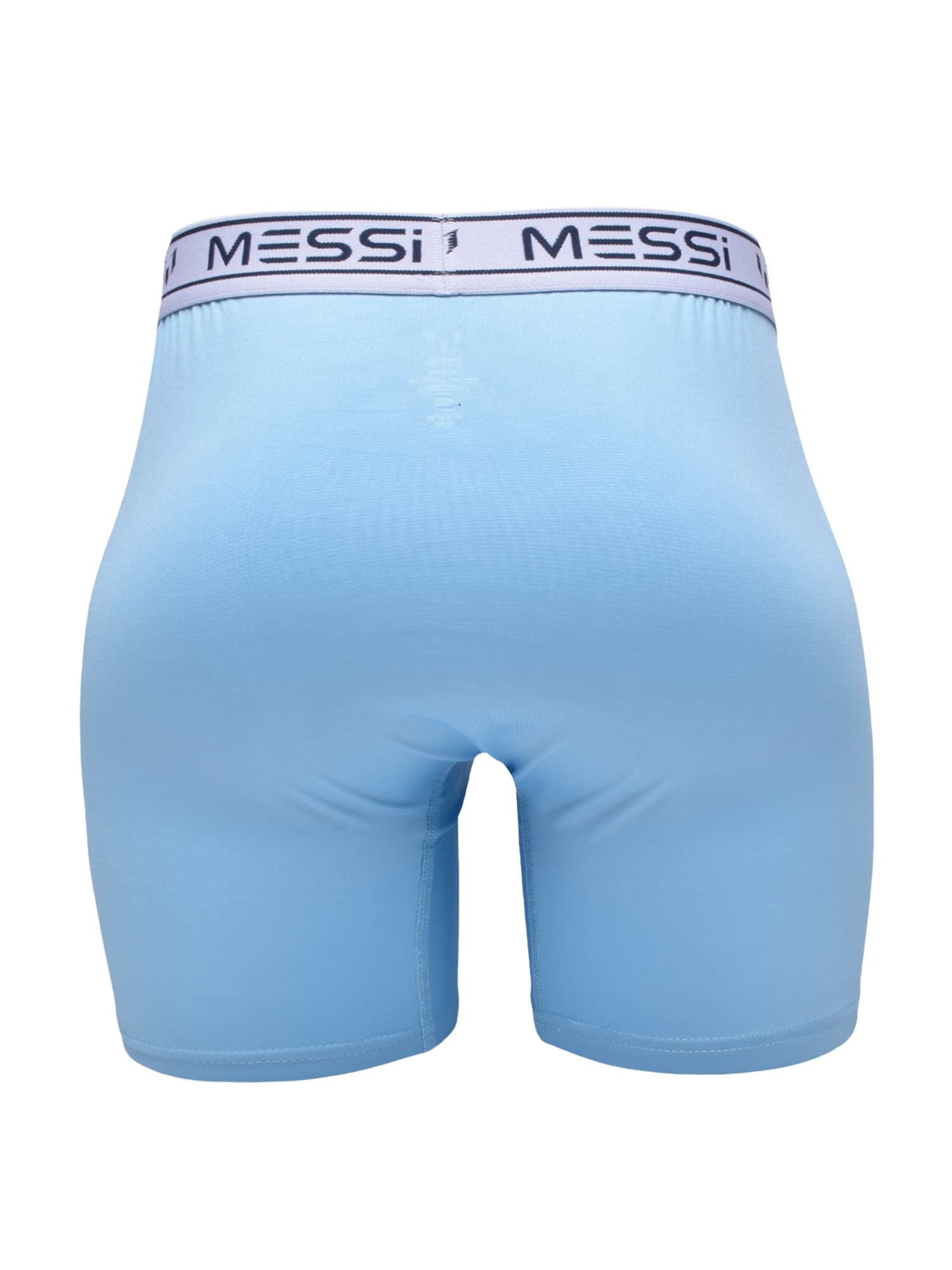 Messi Men's Stretch Boxer Brief Underpants 3-Pack Sizes S-XL