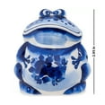 thumbnail image 5 of Frog Figurine. Blue&White Porcelain. Gzhel, 5 of 5