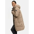 thumbnail image 2 of Marikoo Women's Quilted Winter Coat with Hood - Water-Repellent - Mid-Thigh Length - Kaituu XVI, 2 of 9