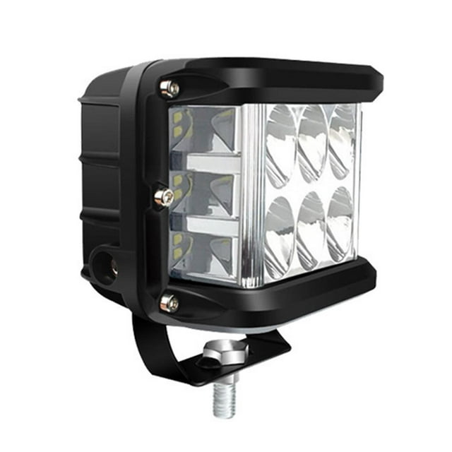 Accesorios genéricos para luces de trabajo LED Piezas fáciles de usar Práctica luz intermitente para automóvil de 36 W Blanco Amarillo Amarillo