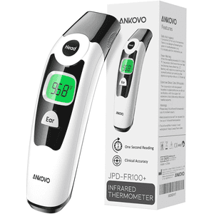 Ankovo Infrared Digital Thermometer, Ear & Forehead
