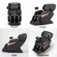 thumbnail image 2 of Massage Chair Full Body, Zero Gravity Massage Chair with 10 Fix Rollers, Heating, Foot Massage, Auto Modes, Bluetooth Speaker, Touch Screen Controller, 2 of 9