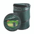 thumbnail image 1 of Coghlan s Trash Can 1219 Pop-Up Trash Can; Round; 19 Inch Diameter x 24 Inch Height; Free Standing; Green; Polyethylene Fabric; With Lid, 1 of 2