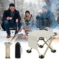 thumbnail image 1 of Feltree Outdoor Portable Folding Stool, 1 of 8