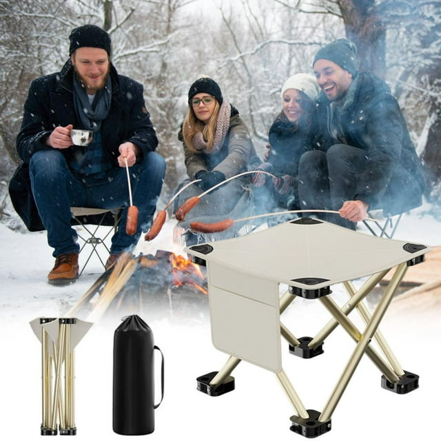 Feltree Tabouret Pliant Portable Extérieur
