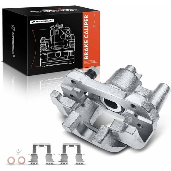 A-Premium Disc Brake Caliper Assembly with Bracket Compatible with Lexus ES300 2002-2003 ES330 2004-2006 Toyota Camry 2002-2006 Rear Left Driver Side