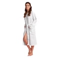 thumbnail image 2 of Women’s Long Waffle Robe - Lightweight 100% Cotton, 2 of 6