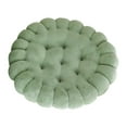 thumbnail image 4 of Cojín redondo para silla, decorativo, moderno, grueso, para decoración del hogar Verde, 4 of 9